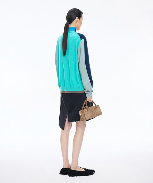 JNBY / ジェーエヌビーワイ カーディガン・ボレロ | Layered Block Cardigan | 詳細22