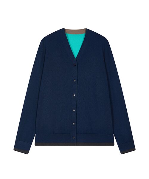 JNBY / ジェーエヌビーワイ カーディガン・ボレロ | Layered Block Cardigan | 詳細23