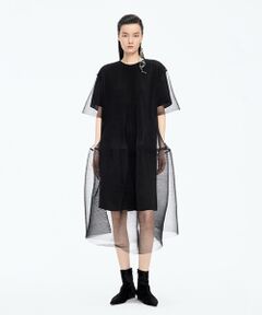 JNBY / ジェーエヌビーワイ ロング・マキシ丈ワンピース | Pleated Ruffle Dress