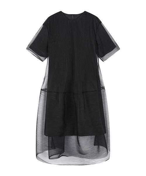 JNBY / ジェーエヌビーワイ ロング・マキシ丈ワンピース | Pleated Ruffle Dress | 詳細14