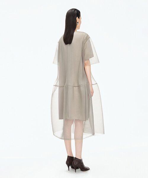 JNBY / ジェーエヌビーワイ ロング・マキシ丈ワンピース | Pleated Ruffle Dress | 詳細19