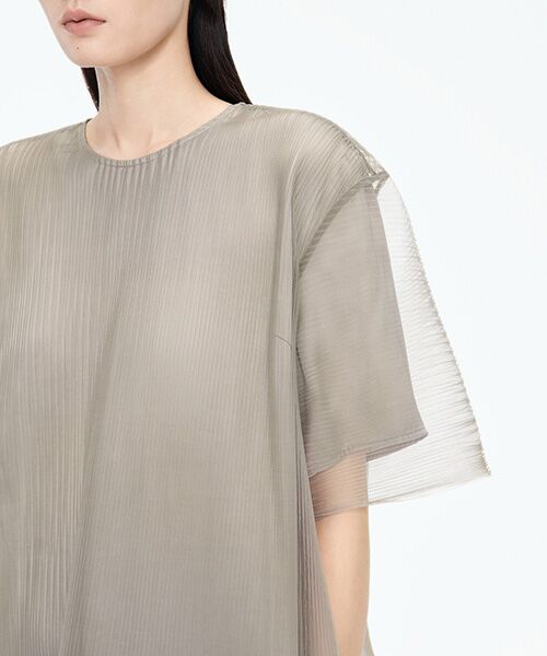 JNBY / ジェーエヌビーワイ ロング・マキシ丈ワンピース | Pleated Ruffle Dress | 詳細22