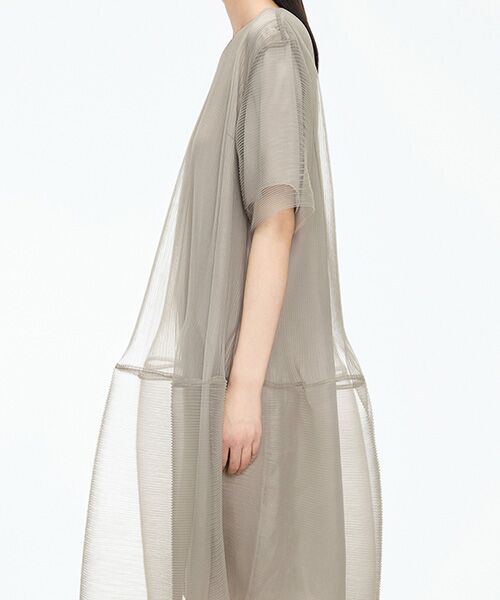 JNBY / ジェーエヌビーワイ ロング・マキシ丈ワンピース | Pleated Ruffle Dress | 詳細23