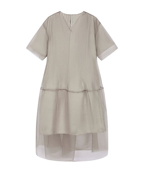 JNBY / ジェーエヌビーワイ ロング・マキシ丈ワンピース | Pleated Ruffle Dress | 詳細25