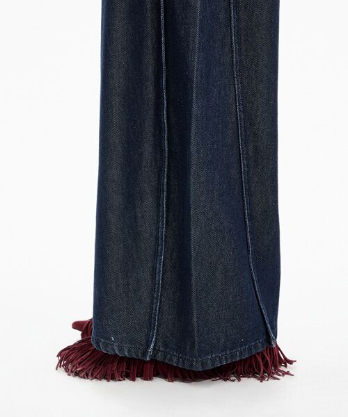 JNBY / ジェーエヌビーワイ デニムパンツ | Curved Seam Tencel Jeans | 詳細22