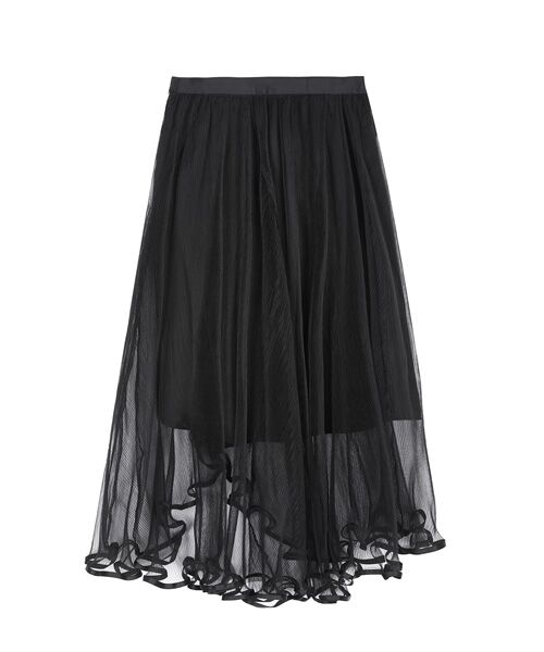 JNBY / ジェーエヌビーワイ ロング・マキシ丈スカート | Ruffled Fishtail Pleated Skirt | 詳細11