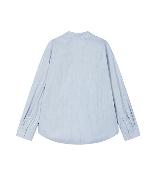 JNBY / ジェーエヌビーワイ シャツ・ブラウス | Pinstripe Wrap Shirt | 詳細13