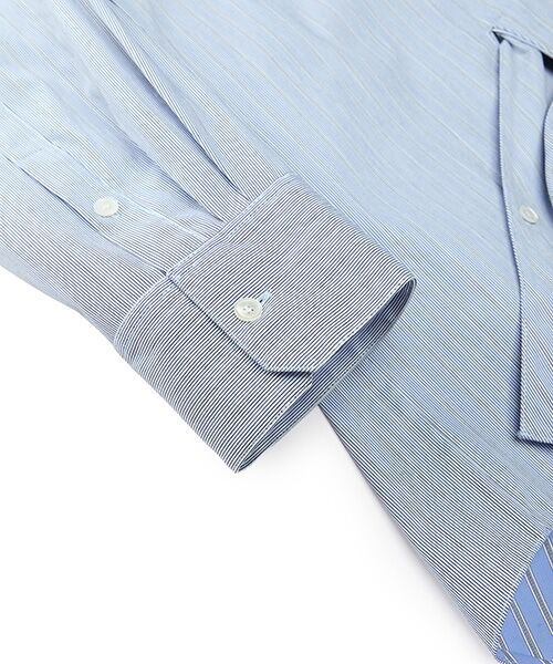 JNBY / ジェーエヌビーワイ シャツ・ブラウス | Pinstripe Wrap Shirt | 詳細15