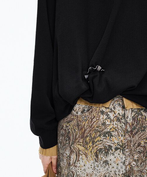 JNBY / ジェーエヌビーワイ スウェット | Soft Balloon Sweatshirt | 詳細3