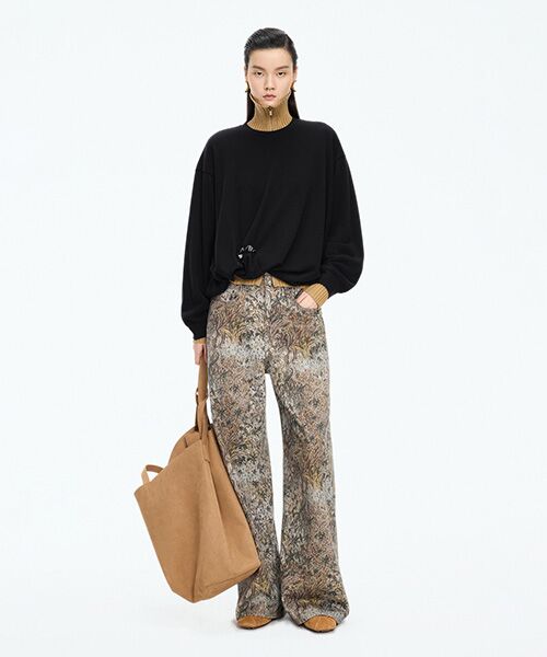 JNBY / ジェーエヌビーワイ スウェット | Soft Balloon Sweatshirt | 詳細4