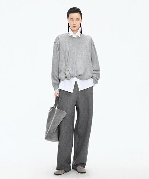 JNBY / ジェーエヌビーワイ スウェット | Soft Balloon Sweatshirt | 詳細13