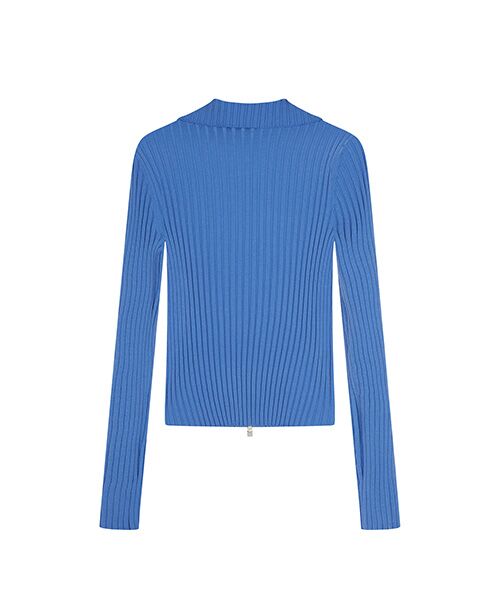 JNBY / ジェーエヌビーワイ ニット・セーター | Wide Rib Double-Zip Cardigan | 詳細28