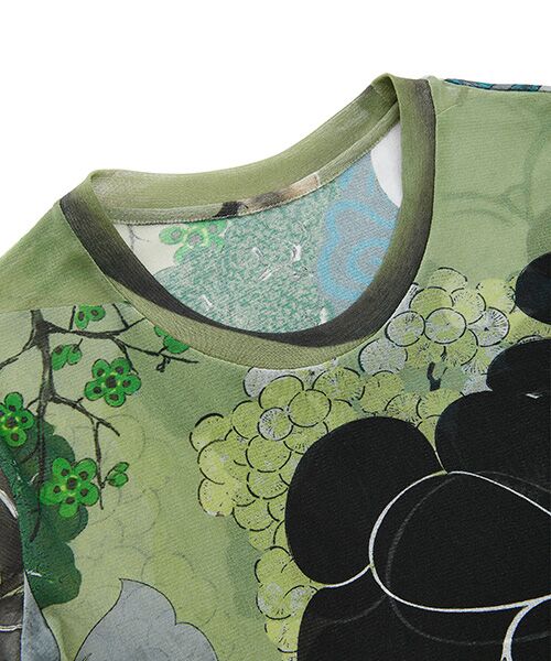 JNBY / ジェーエヌビーワイ カットソー | Oriental Print Second-Skin Top | 詳細19