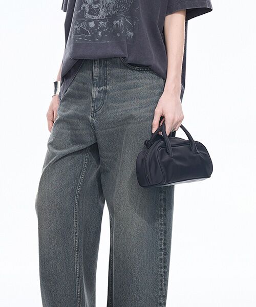 JNBY / ジェーエヌビーワイ ボストンバッグ | Mini Boston Handbag（BLACK）