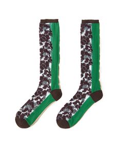 JNBY / ジェーエヌビーワイ ソックス | Floral Sheer Socks
