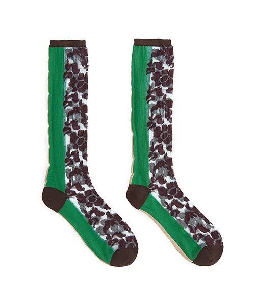 JNBY / ジェーエヌビーワイ ソックス | Floral Sheer Socks | 詳細11