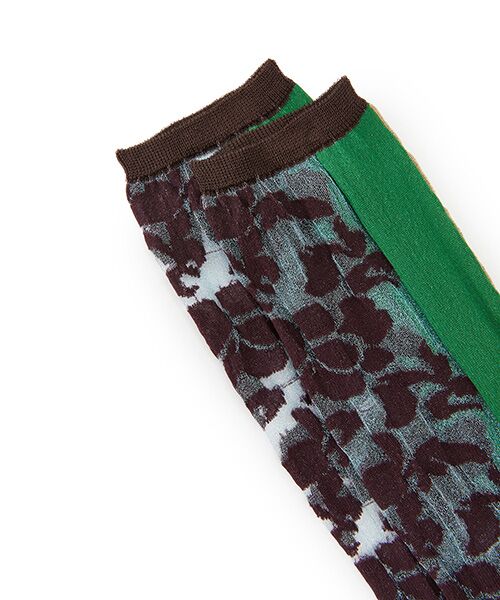 JNBY / ジェーエヌビーワイ ソックス | Floral Sheer Socks | 詳細12