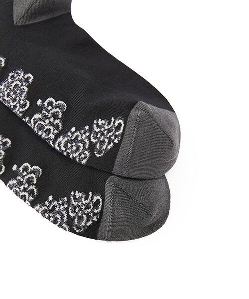 JNBY / ジェーエヌビーワイ ソックス | Floral Shimmer Knee Socks | 詳細5