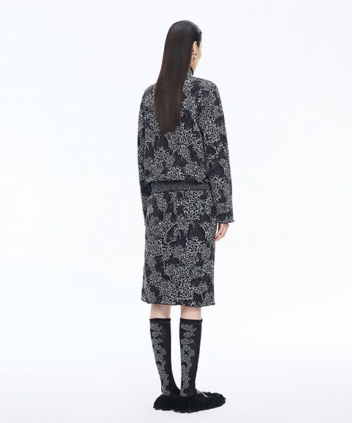 JNBY / ジェーエヌビーワイ ソックス | Floral Shimmer Knee Socks | 詳細8