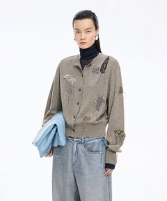 JNBY / ジェーエヌビーワイ カーディガン・ボレロ | Luxe Bloom Cardigan