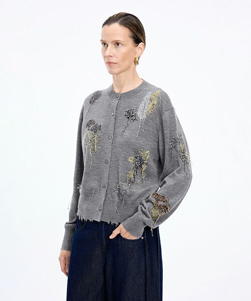 JNBY / ジェーエヌビーワイ カーディガン・ボレロ | Luxe Bloom Cardigan | 詳細9