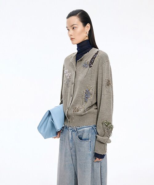 JNBY / ジェーエヌビーワイ カーディガン・ボレロ | Luxe Bloom Cardigan | 詳細20