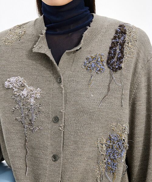 JNBY / ジェーエヌビーワイ カーディガン・ボレロ | Luxe Bloom Cardigan | 詳細21