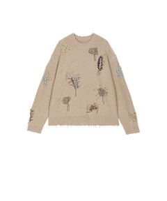 JNBY / ジェーエヌビーワイ ニット・セーター | Embroidered Wool Sweater