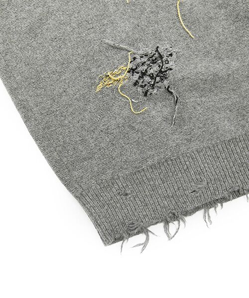 JNBY / ジェーエヌビーワイ ニット・セーター | Embroidered Wool Sweater | 詳細23