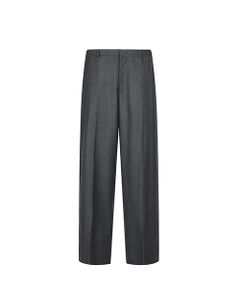 JNBY / ジェーエヌビーワイ スラックス・ドレスパンツ | Tapered Snap Wool Trousers