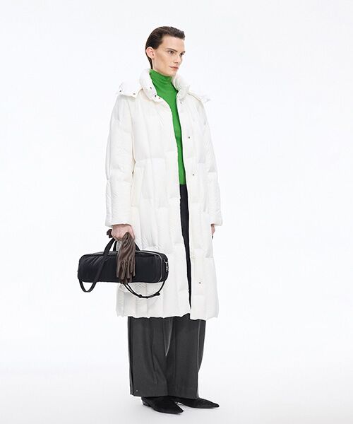 JNBY / ジェーエヌビーワイ スラックス・ドレスパンツ | Tapered Snap Wool Trousers | 詳細2