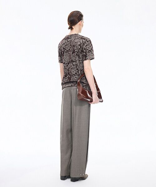 JNBY / ジェーエヌビーワイ スラックス・ドレスパンツ | Tapered Snap Wool Trousers | 詳細9