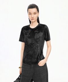 JNBY / ジェーエヌビーワイ カットソー | Velour Peony Top