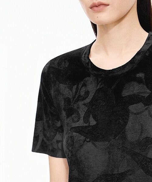 JNBY / ジェーエヌビーワイ カットソー | Velour Peony Top | 詳細2