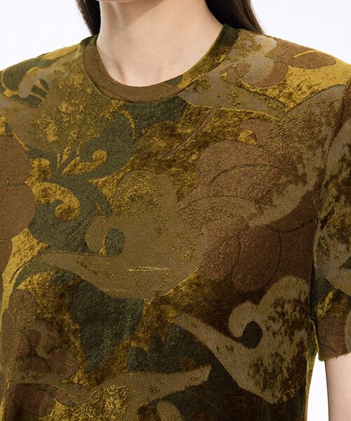 JNBY / ジェーエヌビーワイ カットソー | Velour Peony Top | 詳細11