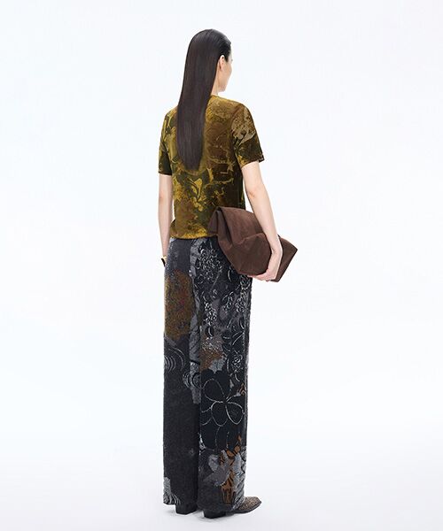 JNBY / ジェーエヌビーワイ カットソー | Velour Peony Top | 詳細15