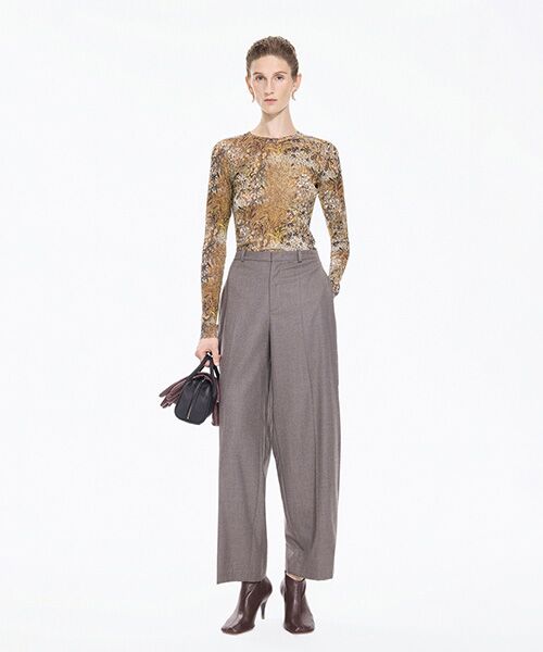 JNBY / ジェーエヌビーワイ カットソー | Kew Meadow Second-Skin Top | 詳細4