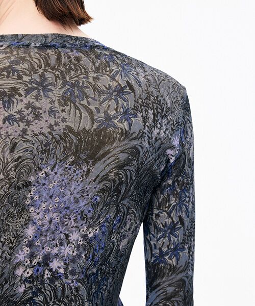 JNBY / ジェーエヌビーワイ カットソー | Kew Meadow Second-Skin Top | 詳細16