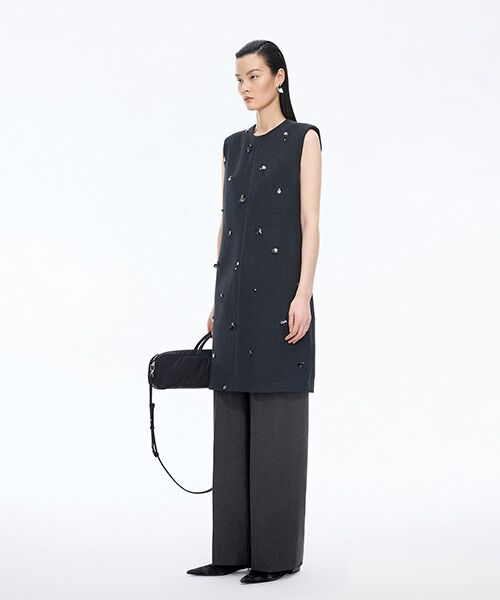 JNBY / ジェーエヌビーワイ スラックス・ドレスパンツ | Double-waist Wool Trousers | 詳細17