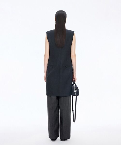 JNBY / ジェーエヌビーワイ スラックス・ドレスパンツ | Double-waist Wool Trousers | 詳細18