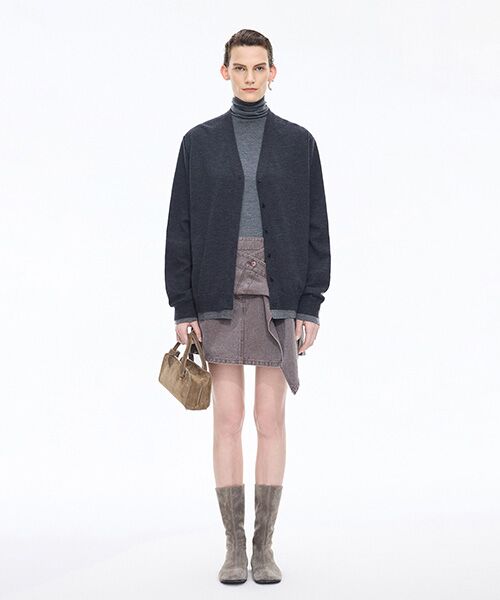 JNBY / ジェーエヌビーワイ ショルダーバッグ | Suede Classic Boston | 詳細7