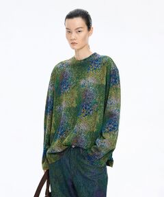 JNBY / ジェーエヌビーワイ カットソー | Kew Meadow Print Top