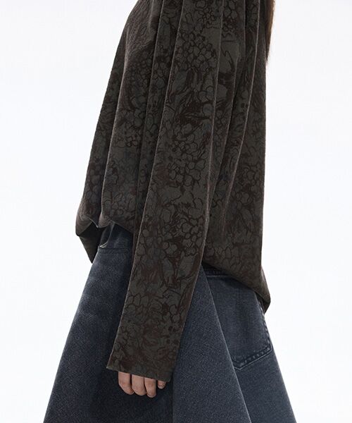 JNBY / ジェーエヌビーワイ カットソー | Kew Meadow Print Top | 詳細12