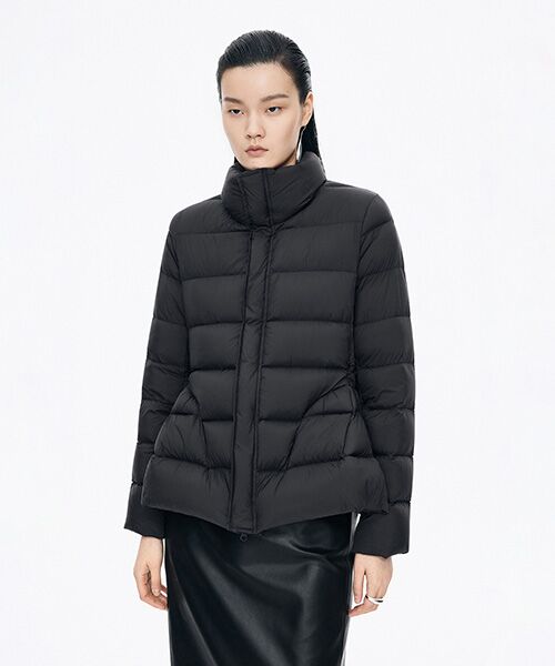 JNBY / ジェーエヌビーワイ その他アウター | Peplum Down Jacket(BLACK)