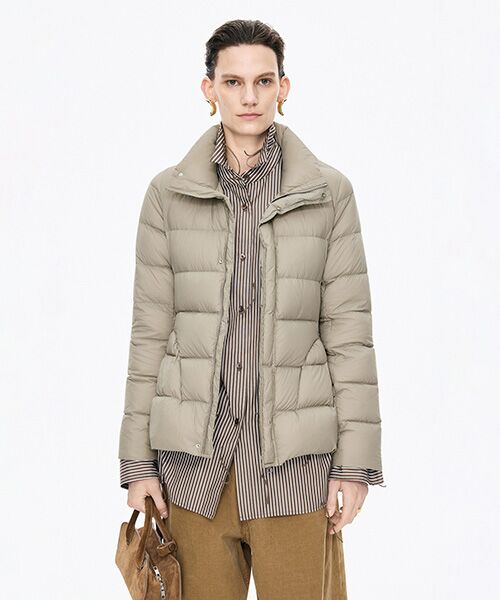 JNBY / ジェーエヌビーワイ その他アウター | Peplum Down Jacket(BEIGE)