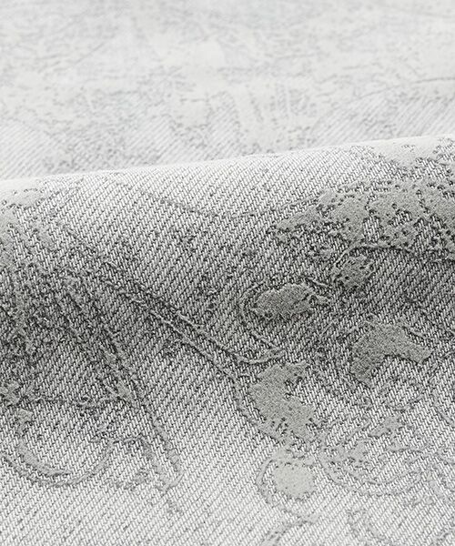 JNBY / ジェーエヌビーワイ ミニ丈・ひざ丈ワンピース | Flocked Denim Dress | 詳細21