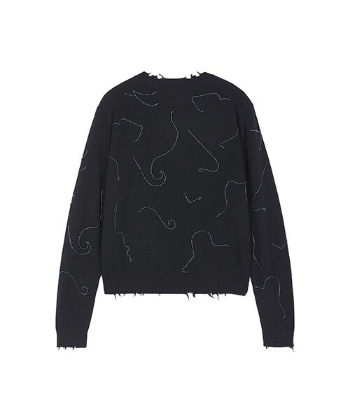 JNBY / ジェーエヌビーワイ ニット・セーター | Embroidered Sequin Sweater | 詳細8