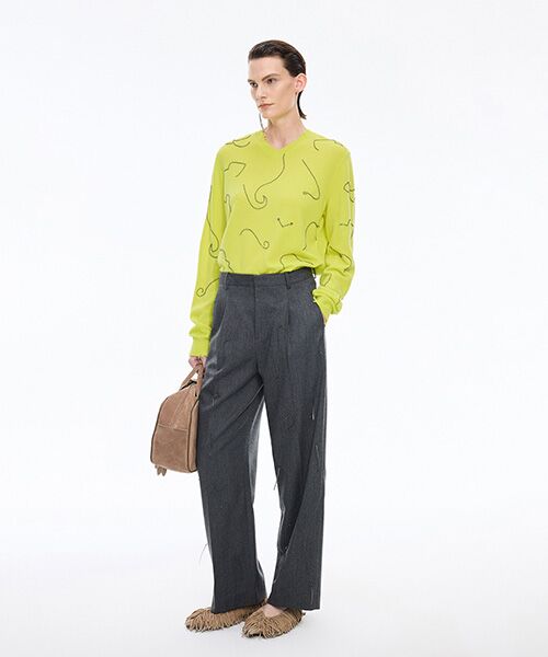 JNBY / ジェーエヌビーワイ ニット・セーター | Embroidered Sequin Sweater | 詳細14