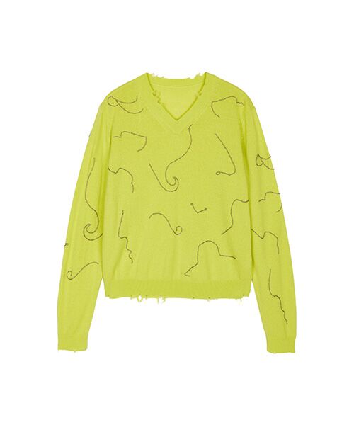 JNBY / ジェーエヌビーワイ ニット・セーター | Embroidered Sequin Sweater | 詳細16