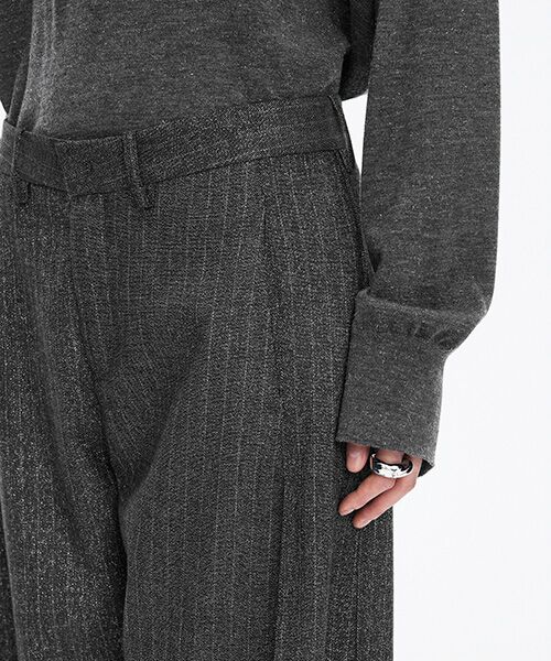 JNBY / ジェーエヌビーワイ スラックス・ドレスパンツ | Elegant Stripe Trousers | 詳細3